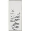 image:imageKate and Laurel Sylvie Eucalyptus Botanical II Gray and Soft White Framed Canvas Wall Art by The Creative Bunch Studio 18x40 Panel Natural Minimalist Nature Art Wall DcorWhite