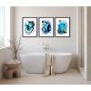 image:imageKate and Laurel Sylvie Feelings No 1 2 and 3 Framed Canvas Wall Art Set by Erika Wynn 3 Piece Set Black
