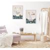 image:imageKate and Laurel Sylvie Floral Sink and Floral Bath Framed Canvas Wall Art Set by Leonora Jennifer Benza of Yellow Heart Art 2 piece 18x24 White Modern Contemporary Bathroom Art Set