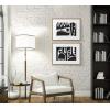 image:imageKate and Laurel Sylvie Geometric Configurations and Geometric Ensemble Framed Canvas Wall Art Set by Statement Goods 2 Piece 18x24 Natural Modern Abstract Art Set for WallNatural