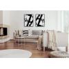 image:imageKate and Laurel Sylvie Gesture I BW Framed Canvas Wall Art by Amy Lighthall 28x38 Black Oversized Minimalist Abstract Art Black and White Wall DcorBlack