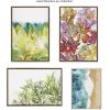 image:imageKate and Laurel Sylvie Good Company Framed Canvas Wall Art by Janet MeinkeLau 23x33 Gold Decorative Nature Themed Art for Wall