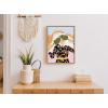 image:imageKate and Laurel Sylvie I Cant See You Framed Canvas Wall Art by Alja Horvat 18x24 Natural Chic Feminine Floral Art for Wall