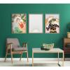 image:imageKate and Laurel Sylvie I Cant See You Framed Canvas Wall Art by Alja Horvat 18x24 Natural Chic Feminine Floral Art for Wall