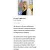 image:imageKate and Laurel Sylvie I Cant See You Framed Canvas Wall Art by Alja Horvat 18x24 Natural Chic Feminine Floral Art for Wall