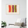 image:imageKate and Laurel Sylvie Im Parallel to Myself Framed Canvas Wall Art by Amber Vittoria 18x24 White Modern Abstract Colorful Geometric Art for Wall DecorWhite