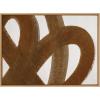 image:imageKate and Laurel Sylvie Japandi 10 Brown Framed Canvas Wall Art by Rocket Jack 315x415 Natural Modern Abstract Art for Wall