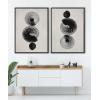 image:imageKate and Laurel Sylvie Japandi 23 Black Beige Framed Canvas Wall Art by Rocket Jack 315x415 Black Modern Abstract Art for Wall