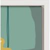image:imageKate and Laurel Sylvie Jungle Mania Framed Canvas Wall Art by Maja Mitrovic of Makes My Day Happy 2 Piece 18x24 White Chic Tropical Art for Wall