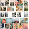 image:imageKate and Laurel Sylvie Light Side Framed Canvas Wall Art by Alicia Bock 18x24 Natural CloseUp Flower Photography Art for Wall