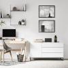 image:imageKate and Laurel Sylvie Line 1 Left and Right Neutral Linen Framed Canvas Wall Art Set by Nikita Jariwala 2 Piece Set 18x24 Black Modern Abstract Monochromatic Geometric Art for WallBlack