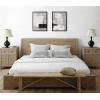 image:imageKate and Laurel Sylvie Line 1 Left and Right Neutral Linen Framed Canvas Wall Art Set by Nikita Jariwala 2 Piece Set 18x24 Black Modern Abstract Monochromatic Geometric Art for WallBlack