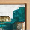 image:imageKate and Laurel Sylvie Meteora Framed Canvas Wall Art by Leah Nadeau 23x33 Natural Decorative Abstract Modern Art for WallNatural