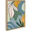 image:imageKate and Laurel Sylvie Mexico City Morning Framed Canvas Wall Art by Kate Aurelia Holloway 18x24 Natural