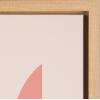 image:imageKate and Laurel Sylvie Mid Century 5 Framed Canvas Wall Art by Rachel Lee 18x24 Natural
