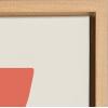 image:imageKate and Laurel Sylvie MidCentury Succulents Framed Canvas Wall Art by Rachel Lee 18x24 Natural Abstract Wall DecorNatural