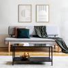 image:imageKate and Laurel Sylvie Modern Statement Stripes 1 and 2 Framed Canvas Wall Art Set by The Creative Bunch Studio 2 Piece Set 18x24 Natural Minimalist Neutral Abstract Wall Dcor