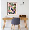 image:imageKate and Laurel Sylvie Myriams Garden Framed Canvas Wall Art by Myriam Van Neste 18x24 Natural NatureInspired Wall DecorNatural