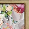image:imageKate and Laurel Sylvie Natural Woman Framed Canvas Wall Art by Nikki Chu 18x24 Gold Decorative Feminine Floral Art for WallGold