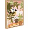 image:imageKate and Laurel Sylvie Never Enough Plants Framed Canvas Wall Art by Alja Horvat 18x24 Natural Botanical Art for Wall