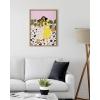 image:imageKate and Laurel Sylvie No Thanks We Have Plants Framed Canvas Wall Art by Alja Horvat 18x24 Natural Nature Art for Wall