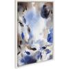 image:imageKate and Laurel Sylvie Obstacles Adventure and Nourish Framed Canvas Wall Art Set by Janet MeinkeLau 3 Piece Set White Soft Abstract Watercolor Fish Art