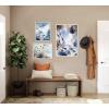image:imageKate and Laurel Sylvie Obstacles Adventure and Nourish Framed Canvas Wall Art Set by Janet MeinkeLau 3 Piece Set White Soft Abstract Watercolor Fish Art