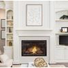 image:imageKate and Laurel Sylvie Organic Lines Neutral Framed Canvas Wall Art by Statement Goods 28x38 Natural Minimalist Neutral Modern Abstract Art Simple Modern Wall Dcor