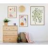 image:imageKate and Laurel Sylvie Pale Leaves Framed Canvas Wall Art by Patricia Shaw 28x38 Natural Decorative Still Life Art Print for WallNatural