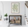 image:imageKate and Laurel Sylvie Pale Leaves Framed Canvas Wall Art by Patricia Shaw 28x38 Natural Decorative Still Life Art Print for WallNatural