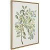 image:imageKate and Laurel Sylvie Pale Leaves Framed Canvas Wall Art by Patricia Shaw 28x38 Natural Decorative Still Life Art Print for WallNatural
