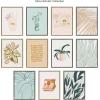 image:imageKate and Laurel Sylvie Palms Framed Canvas Wall Art by Alicia Schultz 18x24 Gray Tropcal Beachy Art for Wall