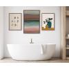 image:imageKate and Laurel Sylvie Peace Framed Canvas Wall Art by Oris Eddu 23x33 Gold Decorative Calming Abstract PrintGold