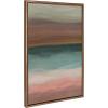 image:imageKate and Laurel Sylvie Peace Framed Canvas Wall Art by Oris Eddu 23x33 Gold Decorative Calming Abstract PrintGold