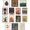 image:imageKate and Laurel Sylvie Peace Framed Canvas Wall Art by Oris Eddu 23x33 Gold Decorative Calming Abstract PrintNatural