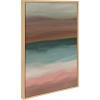 image:imageKate and Laurel Sylvie Peace Framed Canvas Wall Art by Oris Eddu 23x33 Gold Decorative Calming Abstract PrintNatural