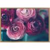 image:imageKate and Laurel Sylvie Pink Flower Bouquet Framed Canvas Wall Art by Kristy Campbell 18x24 GoldGold