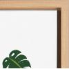 image:imageKate and Laurel Sylvie Plant Play Framed Canvas Wall Art by Duchess Plum 23x33 Natural Colorful Floral Art for Wall33L x 23W