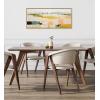 image:imageKate and Laurel Sylvie Quaint Vista I Framed Canvas Wall Art by Amy Lighthall 18x40 Natural Modern Abstract Landscape Art for WallNatural