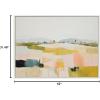 image:imageKate and Laurel Sylvie Quaint Vista I Framed Canvas Wall Art by Amy Lighthall 18x40 Natural Modern Abstract Landscape Art for WallWhite