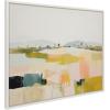 image:imageKate and Laurel Sylvie Quaint Vista I Framed Canvas Wall Art by Amy Lighthall 18x40 Natural Modern Abstract Landscape Art for WallWhite