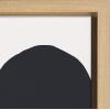 image:imageKate and Laurel Sylvie Quiet Jungle 1 Framed Canvas Wall Art by Kelly Knaga 23x33 Natural Chic Abstract Art for WallNatural