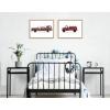 image:imageKate and Laurel Sylvie Red Vintage Toy Fire Engine and Red Vintage Toy Water Truck Framed Canvas Wall Art Set by Saint and Sailor Studios 2 Piece 18x24 Natural Retro Kid Vehicle Art for Wall
