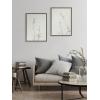 image:imageKate and Laurel Sylvie Retro Tennessee Botanicals Framed Canvas Wall Art Set by Stephanie Klatt 2 Piece 18x24 Gold Chic Modern Plant Art Set for WallGray