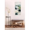 image:imageKate and Laurel Sylvie Skyline II Framed Canvas Wall Art by Amy Lighthall 18x40 White Modern Abstract Landscape Art for WallWhite
