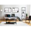image:imageKate and Laurel Sylvie Sleek Luxe Minimalist Black and White Abstract Framed Canvas Wall Art Set by The Creative Bunch Studio 2 piece 18x24 Natural Simple Minimal Art Set for WallBlack
