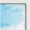 image:imageKate and Laurel Sylvie Spring Framed Canvas Wall Art by Rachel Christopoulos 18x24 White Watercolor Floral Art for WallWhite