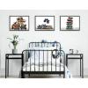 image:imageKate and Laurel Sylvie Stacked Cars Framed Canvas Wall Art by Saint and Sailor Studios 18x24 Natural Modern Colorful Car Toys Art for WallGray