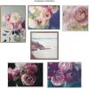 image:imageKate and Laurel Sylvie Still Life Garden Roses Framed Canvas Wall Art by Kristy Campbell 23x33 Gold Decorative Floral Art Print for Wall