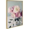 image:imageKate and Laurel Sylvie Still Life Garden Roses Framed Canvas Wall Art by Kristy Campbell 23x33 Gold Decorative Floral Art Print for Wall